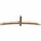 Ekena Millwork Bellingham Smooth Timber Gable Bracket, Douglas Fir, 72"W x 21"H x 3 1/2"D x 3 1/2"F, 7/12 Pitch GBW072X21X0404BEL00SDF - alternate 3